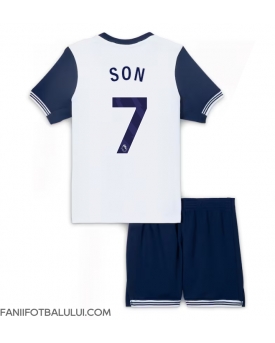 Tottenham Hotspur Son Heung-min #7 Echipament de Fotbal Replică 2024-25 Copii Acasa (+ Șorturi)
